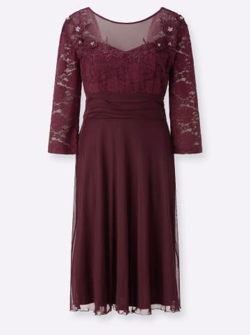 WITT WEIDEN Cocktailkleid in burgund