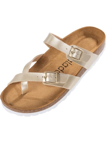 Palado Pantoletten Cres Metallic in Gold