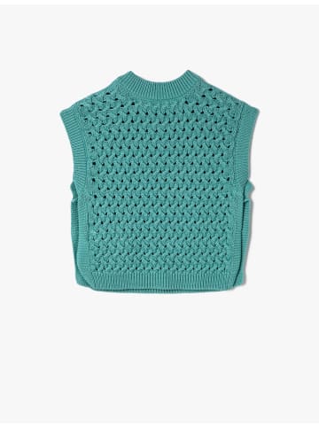 KOTON Sweater in Türkis