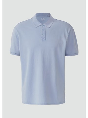 QS Polo-Shirt in 5320_himmelblau