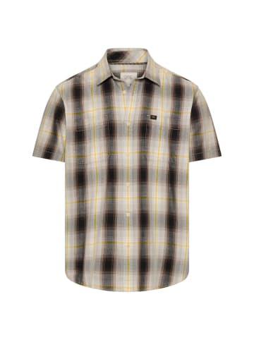 Camel Active Kurzarmhemd mit Brusttaschen in Sonnengelb