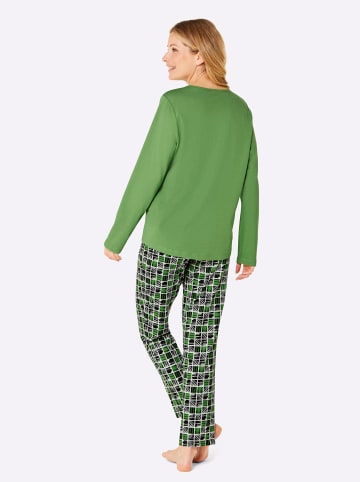 WITT WEIDEN Schlafanzug in apfel-schwarz-kariert