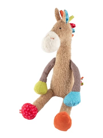 Sigikid Kuscheltier Pferd Patchwork Sweety in mittelbraun/mehrfarbig