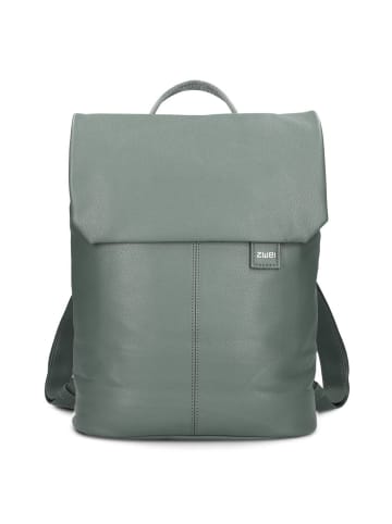 Zwei Mademoiselle.M Daypack 35 cm Laptopfach in eucalyptus
