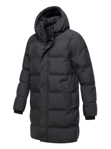 STONE HARBOUR Steppmantel Thadeek XX in Black