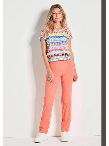 GOLDNER Bengalinhose Schlupfhose CARLA in Super-Stretch in koralle
