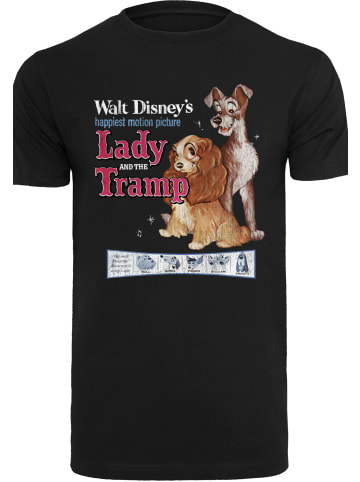 F4NT4STIC T-Shirt Disney Susi und Strolch Distressed Classic Poster in schwarz