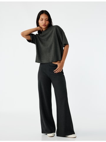 KOTON TSHIRT SS in Anthrazit