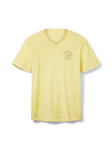 Tom Tailor T-Shirt in gelb
