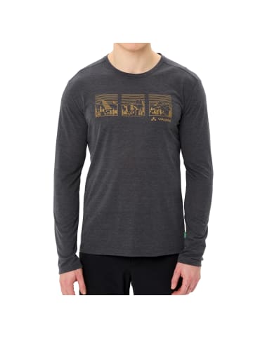 Vaude Men´s Rosemoor LS T-Shirt III in Dunkelgrau