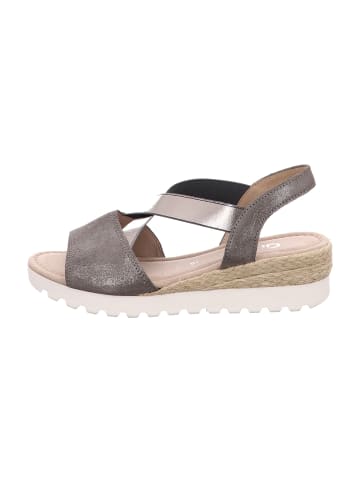 Gabor Comfort Keilsandaletten in Grau
