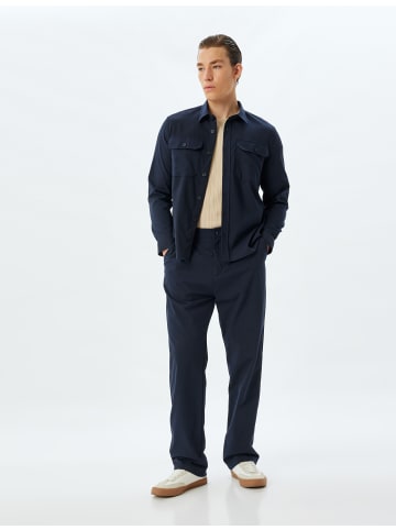 KOTON Shirt in Marineblau