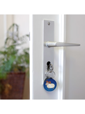 Mr. & Mrs. Panda schlüsselbund anhänger Sternzeichen Widder ohne... in Sternenhimmel Blau