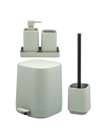 eluno Bad-Accessoires Set VALONA 5tlg. ca. 21 x 25,5 x 21 cm (B/H/T)