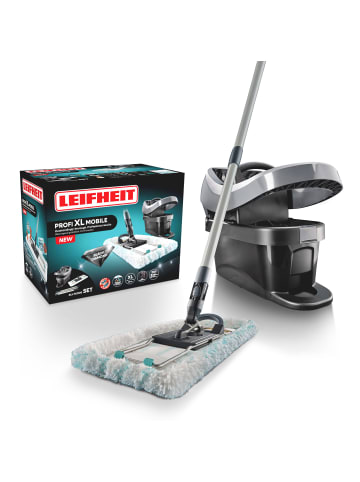 Leifheit Set Profi XL Mobile schwarz 48,0 x 28,7 x 146,0 cm