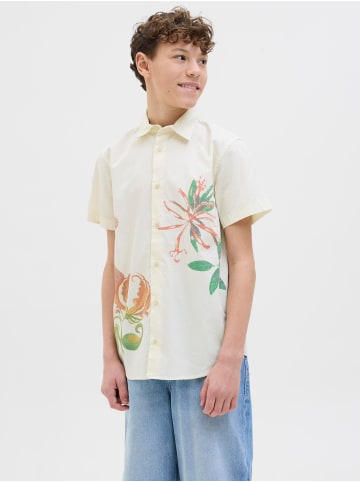 JACK & JONES Junior Hemd in Antique White