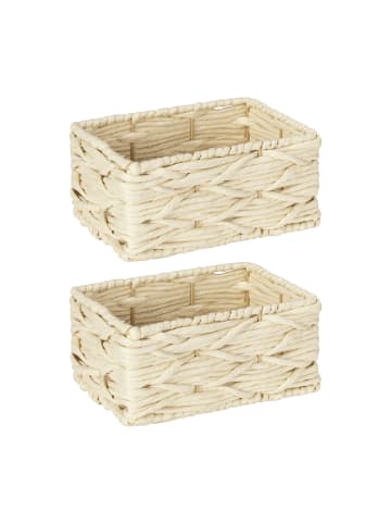 Wenko Badbox Vabriano Klein, 2er Set in Beige