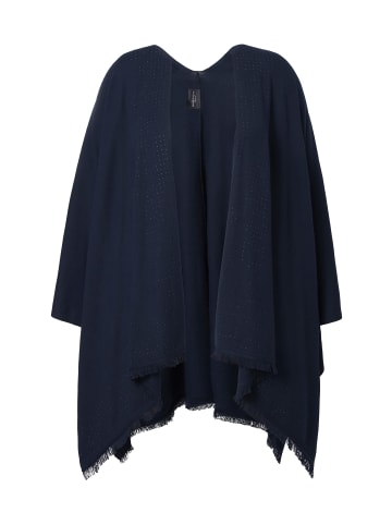 Ulla Popken Strickjacke in dunkles marine