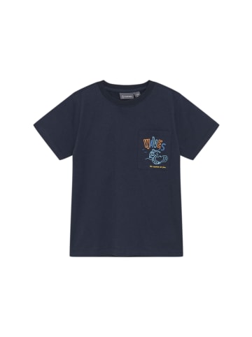 Color Kids Rundhalsshirt COTshirt W. PrintS/S in Blau
