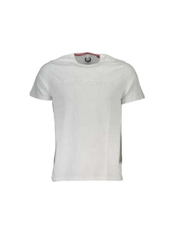 GianMarco Venturi Weiß Baumwolle Herren T-Shirt