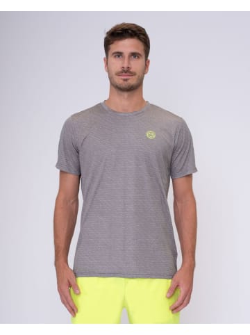 BIDI BADU Beach Spirit Crew Two Colored Tee in Grey