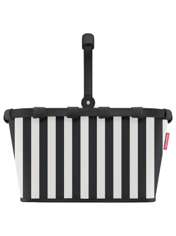 Reisenthel Carrybag - Einkaufskorb (cord dark matcha) in summerstripes black