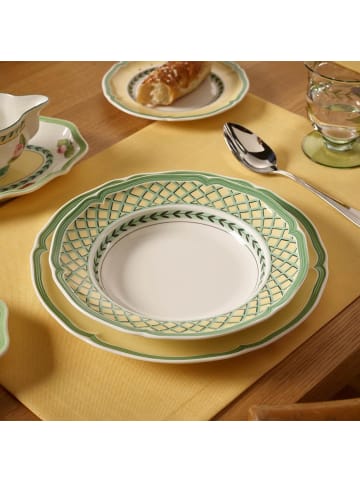 Villeroy & Boch 6er Set Suppenteller French Garden Orange ø 22,8 cm in bunt