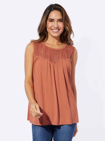 Sieh an! Shirttop in papaya