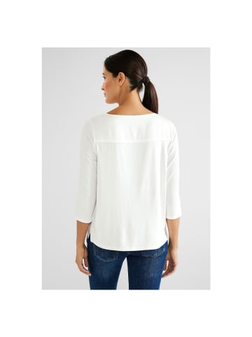 Street One Langarmshirt in off white