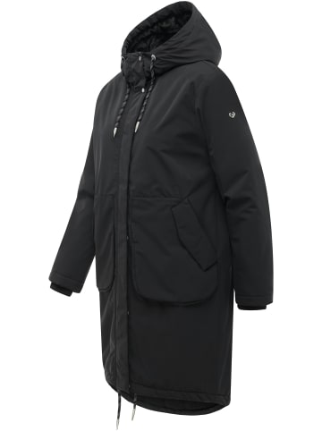ragwear Funktionsmantel Frostlin Y in Black