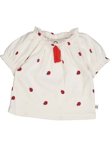 müsli Babyshirt in cream/red/blue