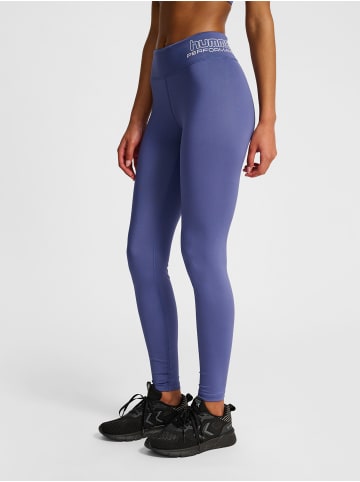 Hummel Leggings Hmlte Fundamental Damen in BLUE INDIGO