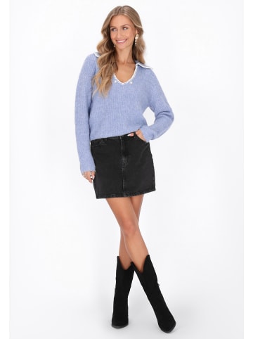 IZIA Women Sweater in light blue