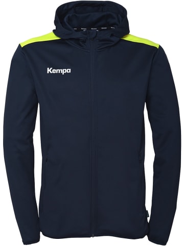 Kempa Trainingsjacke "Emotion 27 Kapuzenjacke" in Blau