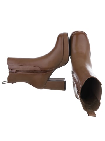 Ital-Design High Heel in Hellbraun