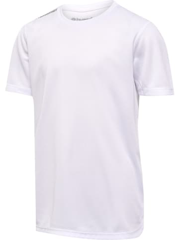 Hummel Shirt "Hmlrun Jersey S/S Kids" in Weiß