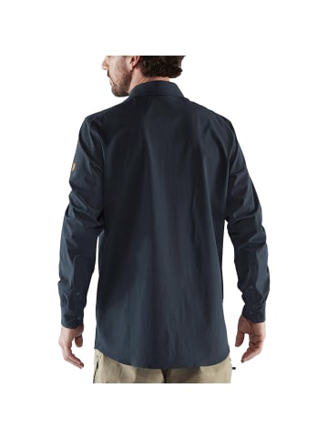 FJÄLLRÄVEN Hemd Abisko Trekking Shirt M in Rauchblau