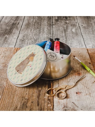 Mr. & Mrs. Panda Erinnerungsbox Alpaka Fahne ohne Spruch in Kaktus Grün