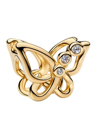 Pandora Charm Schmetterling Goldfarben