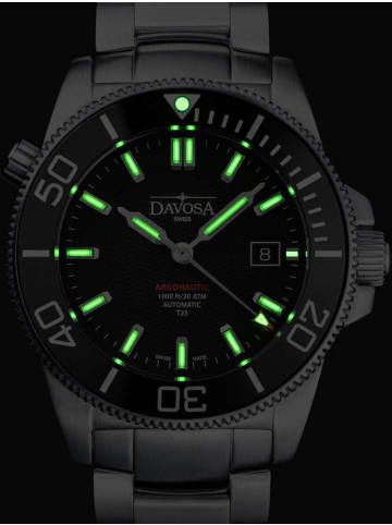 Davosa Uhr in Schwarz