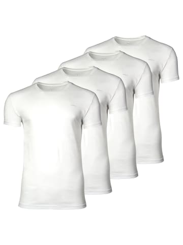 Gant T-Shirt 4er Pack in Weiß