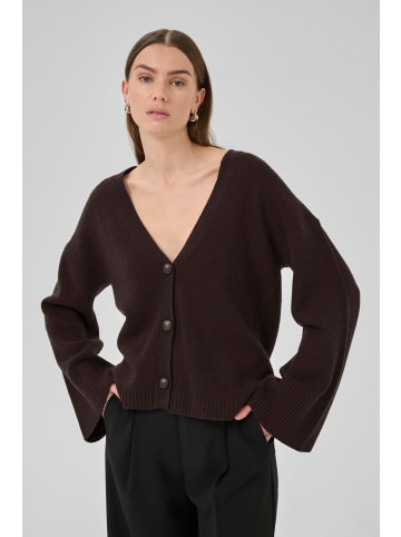 My Essential Wardrobe Strickjacke HuxiMW Tight fit in Espresso