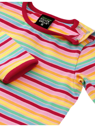 Villervalla Shirt Langarm Stripes in rosa