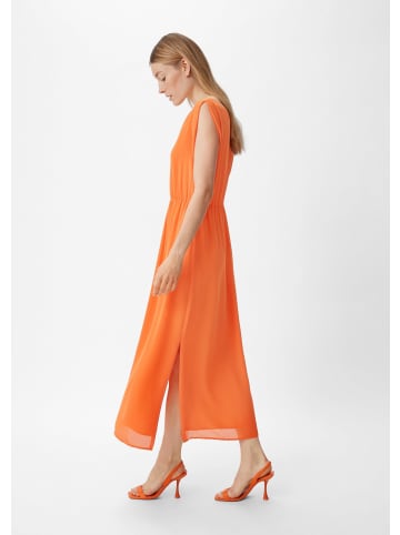 comma Kleid lang in Orange