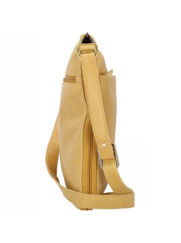Greenland Nature Nature Umhängetasche Leder 28 cm safran