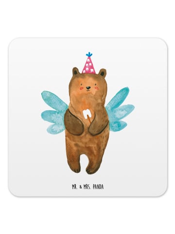 Mr. & Mrs. Panda Tischuntersetzer Bär Zahnfee ohne Spruch in Weiß