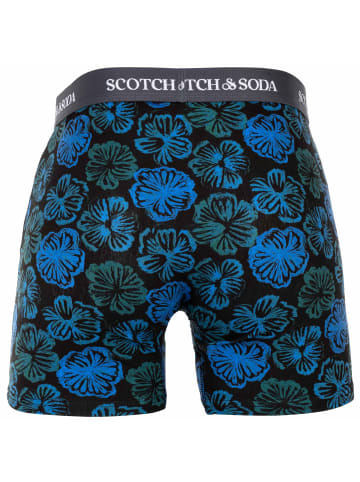 Scotch & Soda Boxershort 3er Pack in Blau/Grün