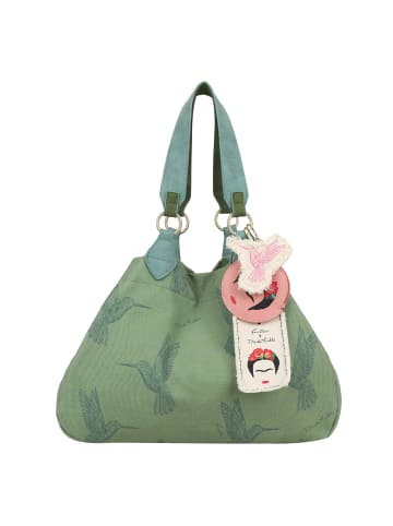 Fritzi aus Preußen Fritzi x Frida Kahlo Izzy Medium Limited Shopper Tasche 42 cm in green