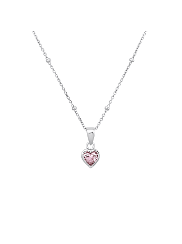 Prinzessin Lillifee Kette mit Anhänger Silber 925, rhodiniert in Rosa