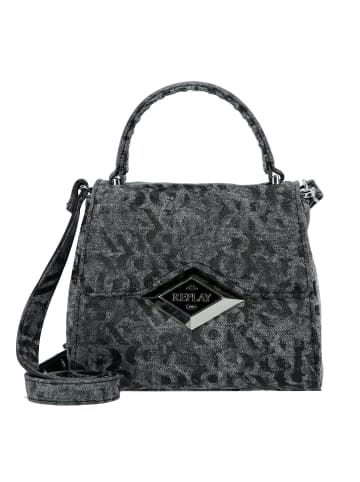 Replay Handtasche 19 cm in washed black